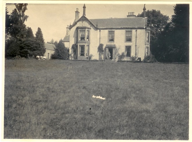 This is Balnakilly House purchased by Francis Keir Balfour in the late 1890s. In 1937 it was brought by Venerable E Gordon Reid