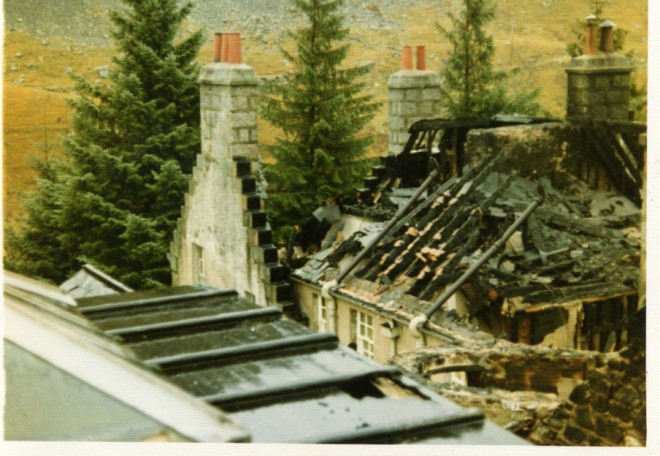 Dalmunzie Destroyed by Fire 