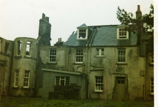 Dalmunzie Destroyed by Fire 