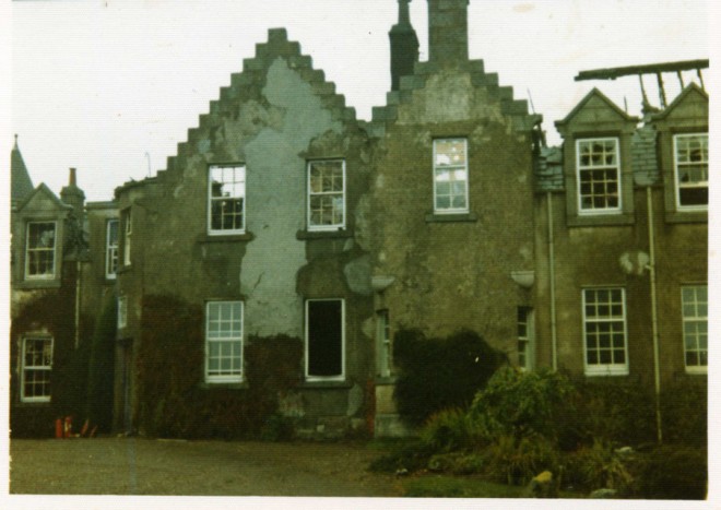 Gutted by fire, 1974.