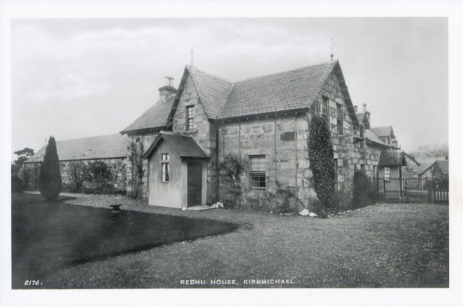 'Redhu House, Kirkmichael'.