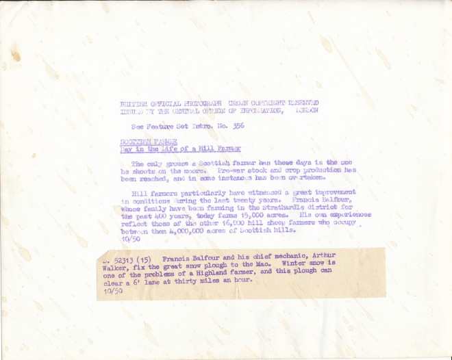 Snow Plough (back)