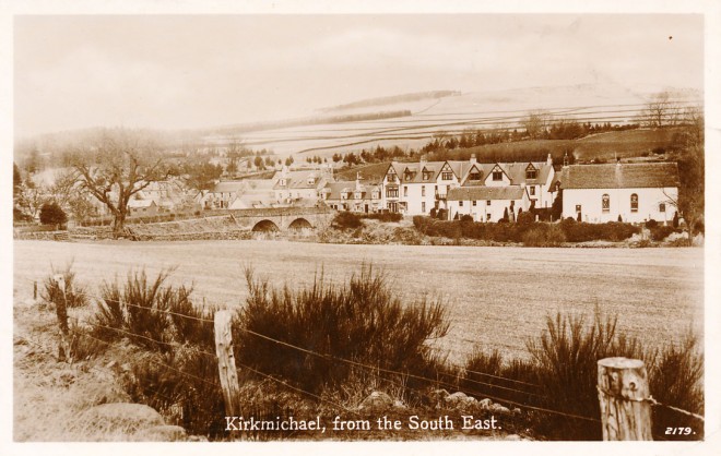 'Kirkmichael from the South East'.