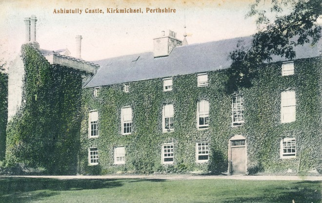 'Ashintully Castle, Kirkmichael'.