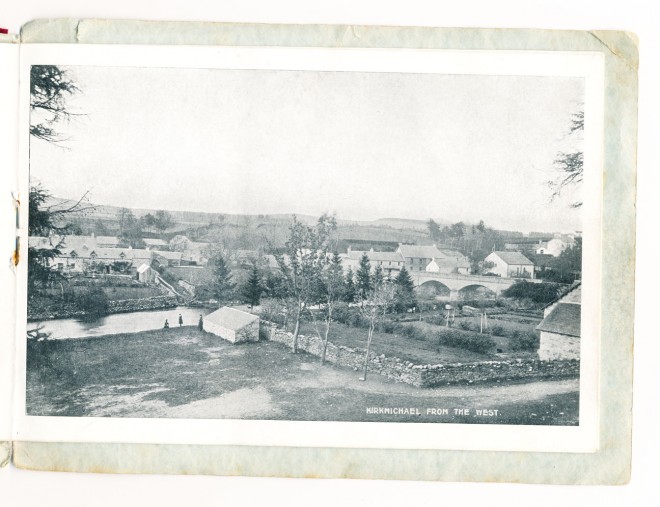 'Kirkmichael from the west'.