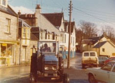 Photographs of Kirkmichael Main Street