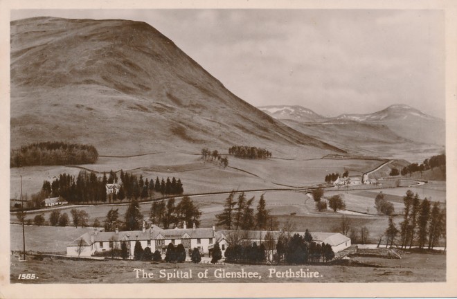 Spittal of Glenshee postcard.