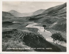 Looking Up Glen Beag from Spittal Hotel