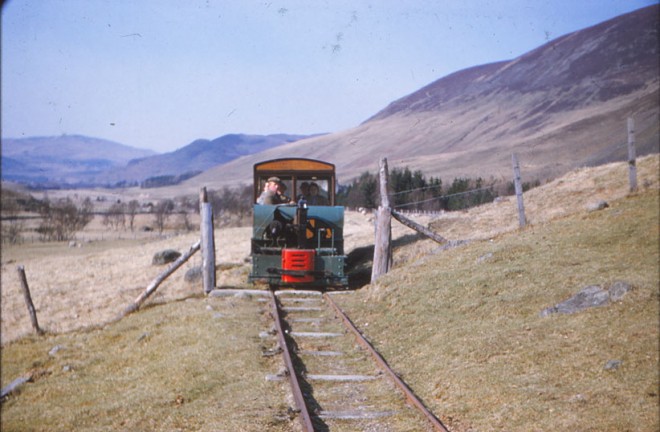 Dalmunzie Hotel Railway.