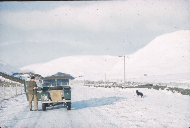 Tom Banella, who used to be a farmer at Dalmunzie Cottage.