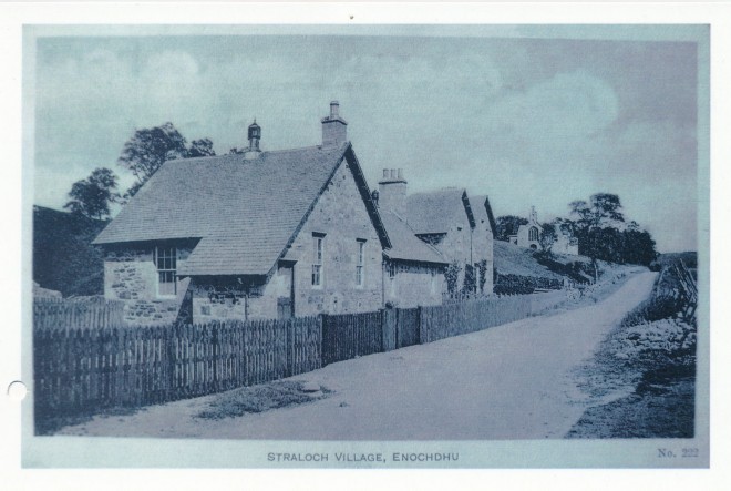 Straloch village near Enochdhu, c. 1915.
