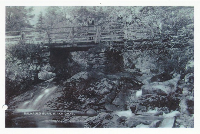 Balnauld Burn, Kirkmichael, c. 1920.