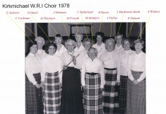 Kirkmichael W.R.I. Choir