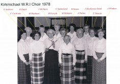 Kirkmichael W.R.I. Choir