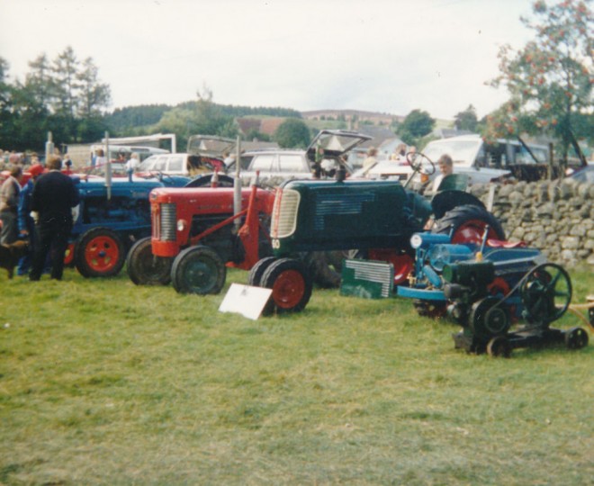 Agricultural prize.  Strathardle Gathering, 1991.