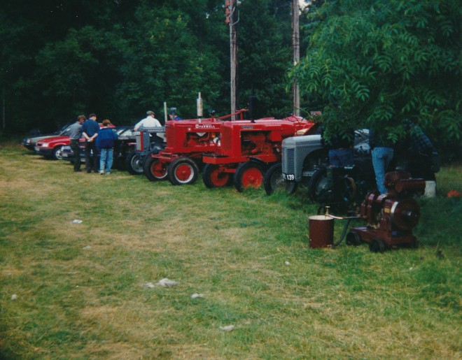 Agricultural prize.  Strathardle Gathering, 1993.