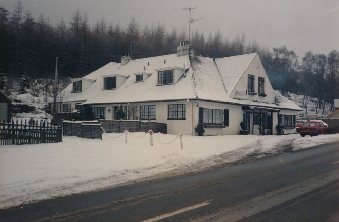 Exterior of the Blackwater Inn.