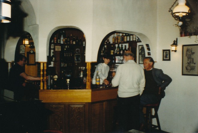 One of the bars in the Blackwater Inn.