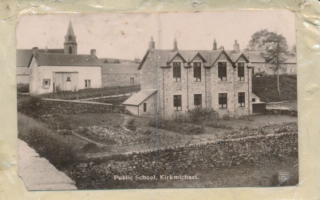 Kirkmichael Primary School, c. 1915.