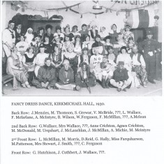 Fancy Dress at Kirkmichael Hall