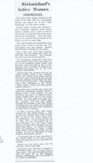 Kirkmichael's Active Women