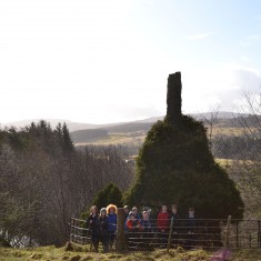 There are still spectacular views from the memorial.