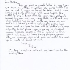 Letter Home (3/5)