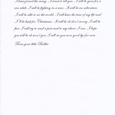 Letter Home (5/5)