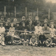 c.1930. The children's names are written on the back (next photo).