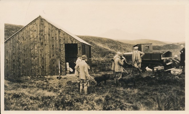 Mr Balfour and friends go shooting