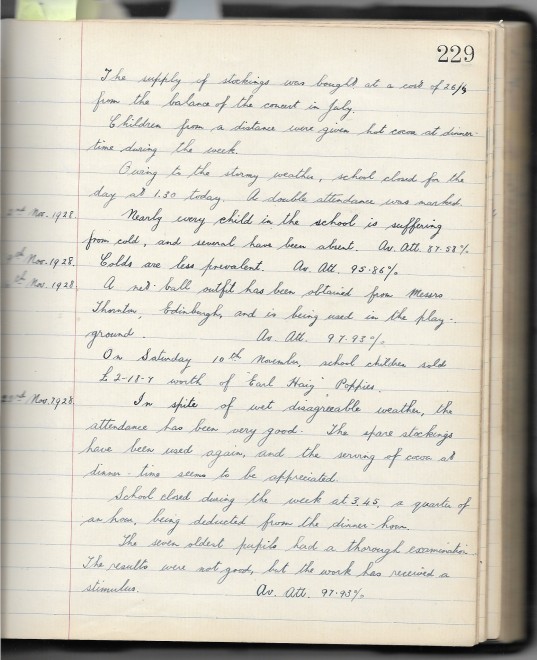 School Journal 1928