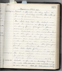 School Journal 1929