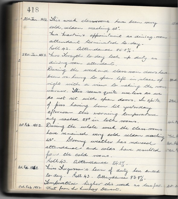 School Journal 1952