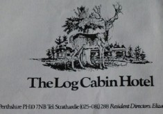 Log Cabin Hotel Letterhead