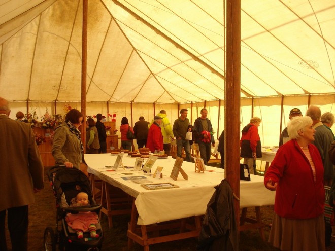 Home industries tent