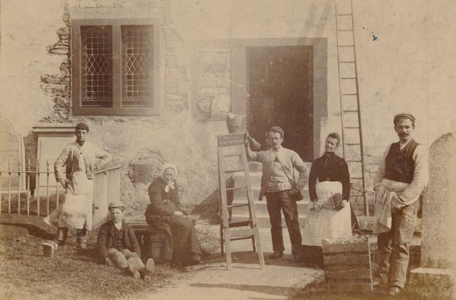 Painting the Church, Kirkmichael