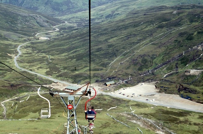 Summer trip on the Chairlift August 1968