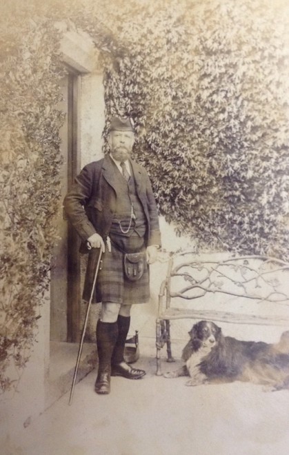 James Small at Dirnanean 1884