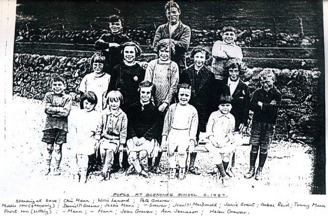 Glenshee School c1927
