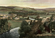 Kirkmichael from the East