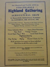 Strathardle Gathering Poster