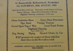 Strathardle Gathering Poster