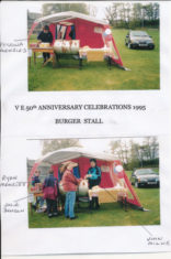 VE Day Burger Stall