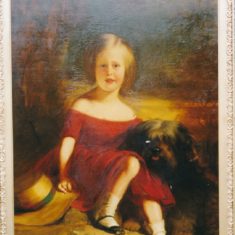 Jane Keir as a young girl
