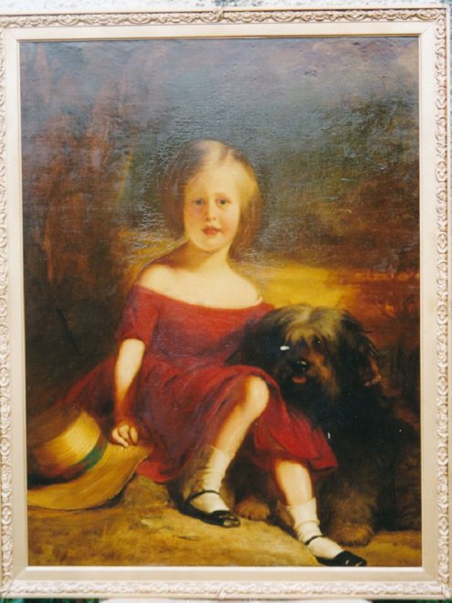 Jane Keir as a young girl