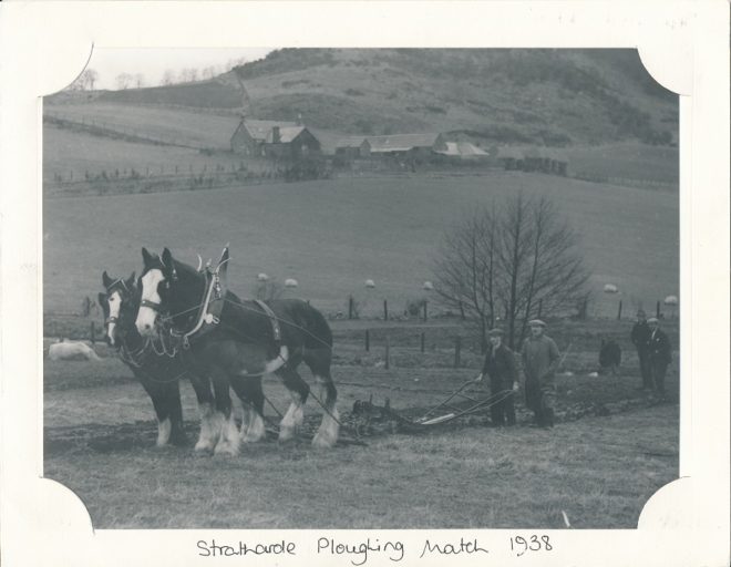 Strathardle Ploughing Match 1938
