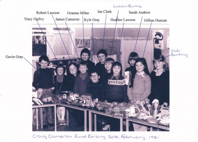 Craig Cameron Fund Raising Sale February 1981