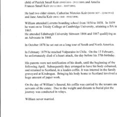 William Augustus Keir- about him