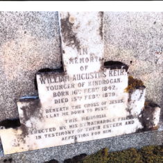 William Augustus Keir's Grave