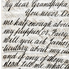 Catherine Keir  letter 2 page 1